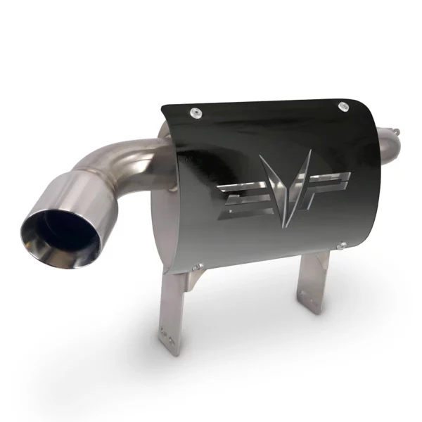 EVP Can-Am Maverick X3 Magnum Side Exit Exhaust With Heat Shield (Delete Rear Valence)