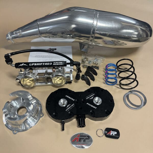 UpShift403 Polaris Patriot Single Pipe Power Package
